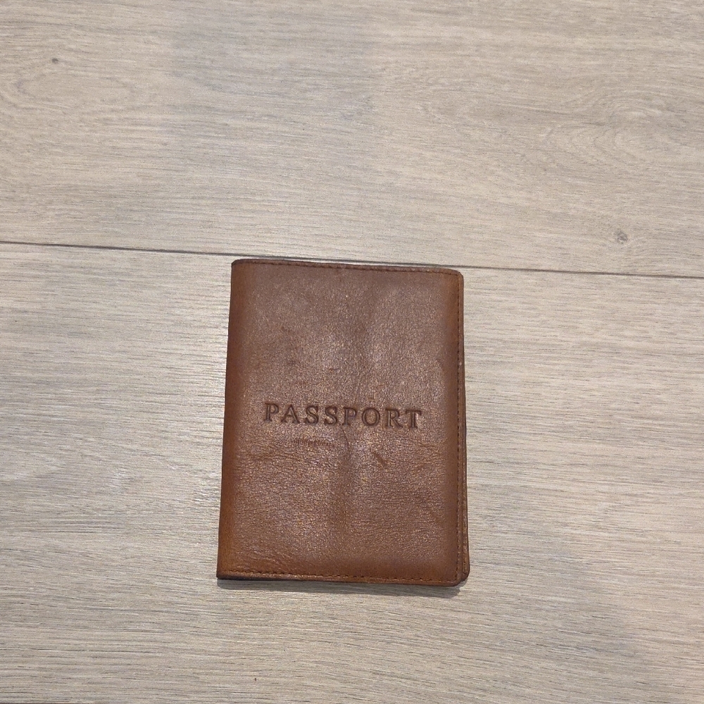 J.Crew Leather Passport Holder